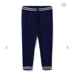 Striped Trim Jogger by Janie and Jack (matching hoodie available)